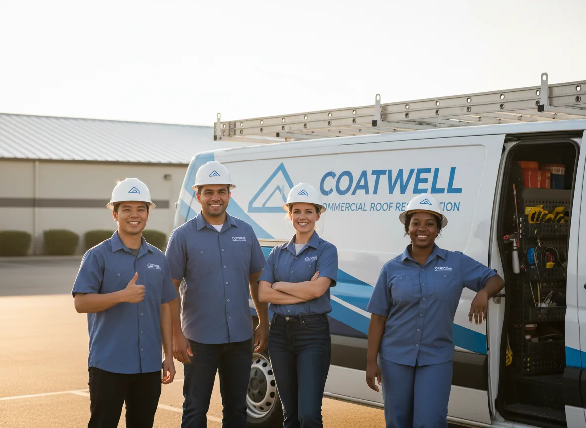 Commercial roof coating company in Tipton, IA